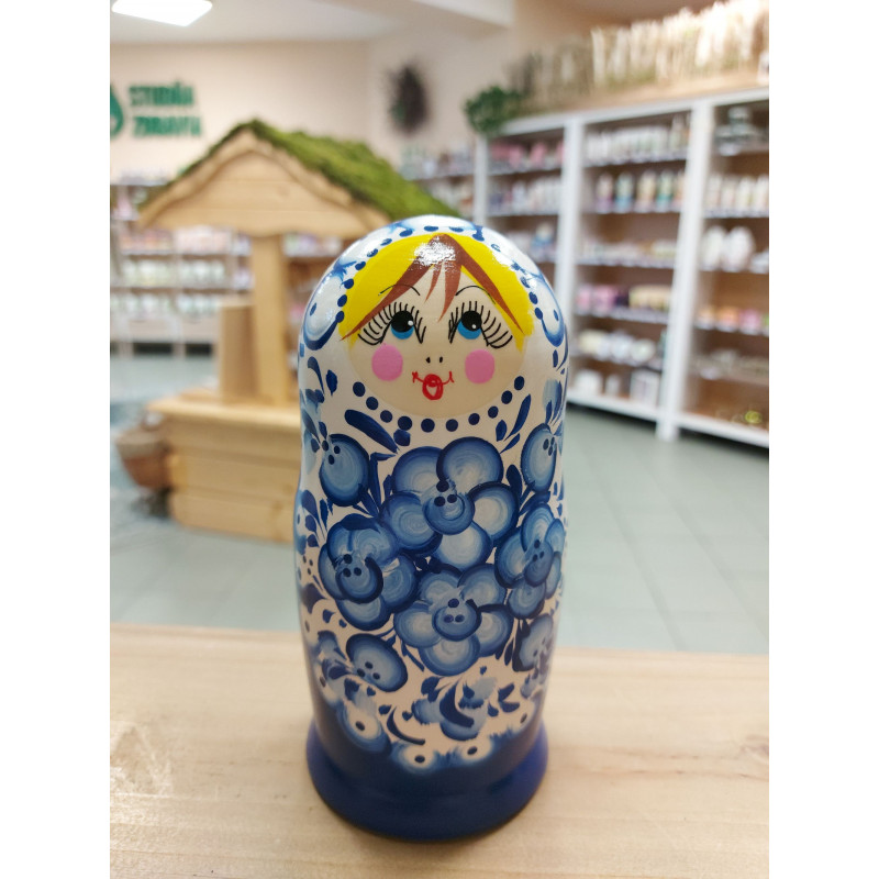Matrioška "Krasotinka" stredná 15cm - 5ks