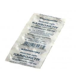 Aktívne uhlie, 10 tab. -...