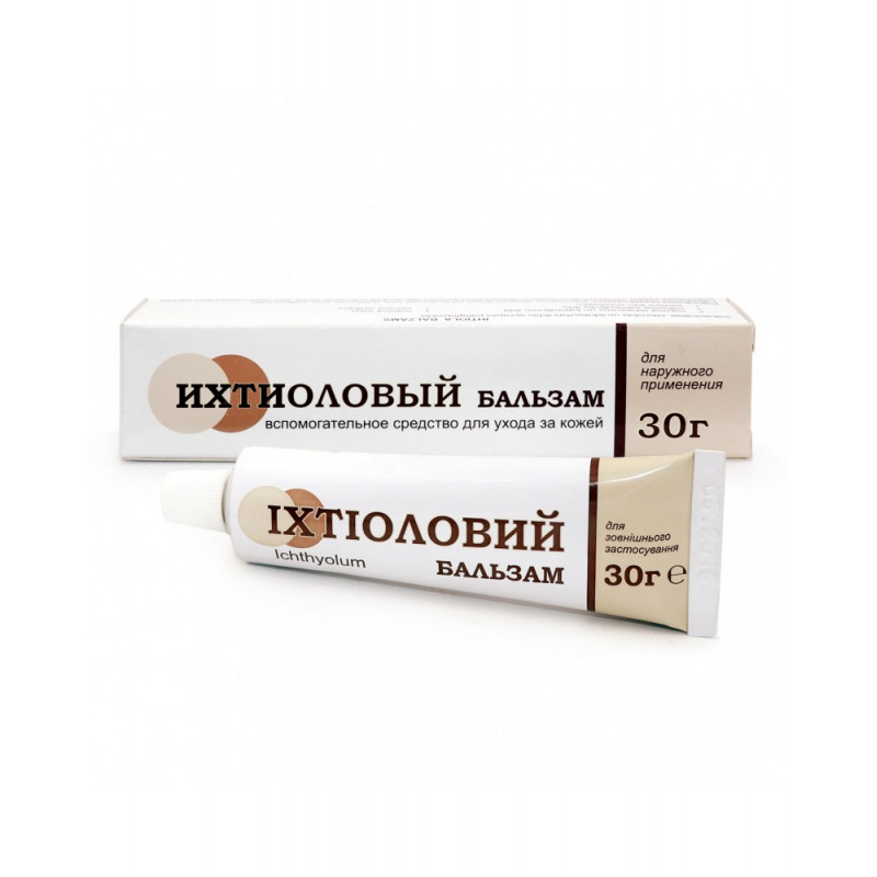 Ichthyol balzam na problémovú pokožku, 30g - FARMAKOM