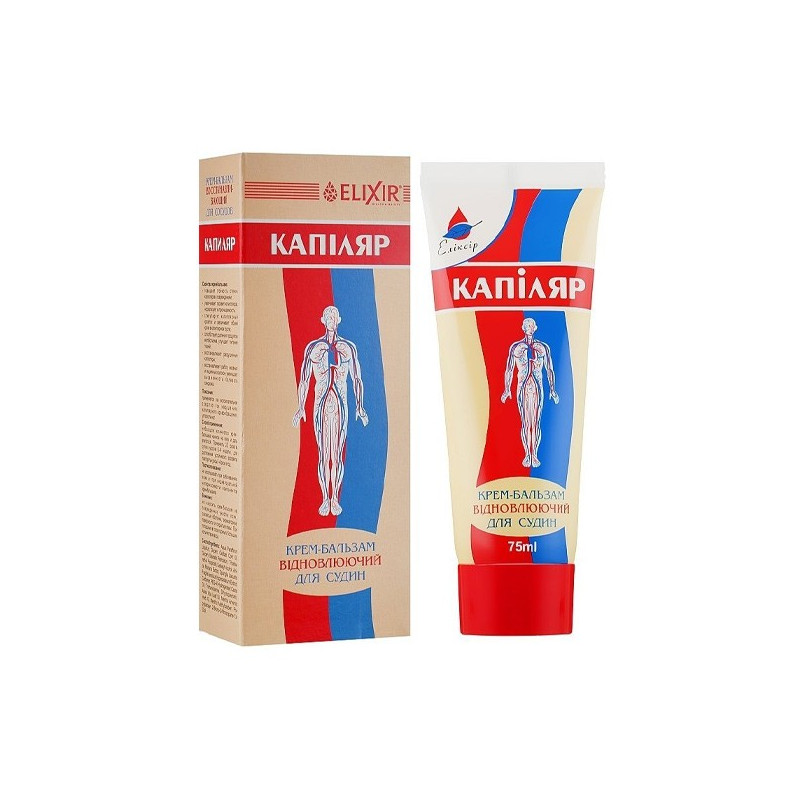 Kapilár regeneračný krém balzam, 75ml - Eliksir