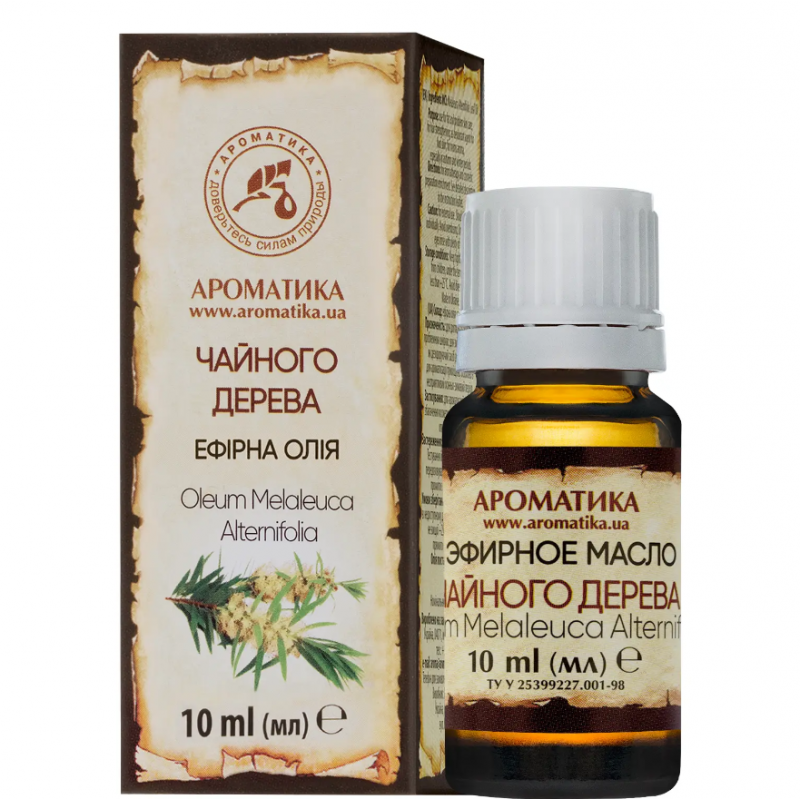 Čajovník esenciálny olej, 10ml - AROMATIKA