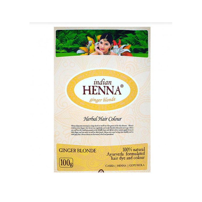 ELFARM -  100% prírodná indická Henna ZÁZVOROVÁ BLOND, 100g