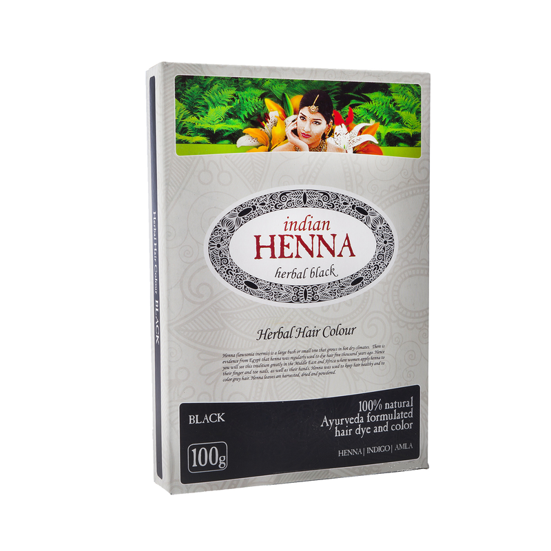 Indická henna 100% prírodná  čierna, 100g - ELFARM