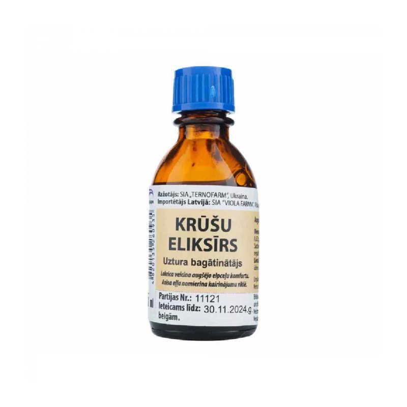 Hrudný elixír - kvapky na kašeľ s extraktom sladkého drievka a anýzového oleja, 25 ml - TERNOFARM
