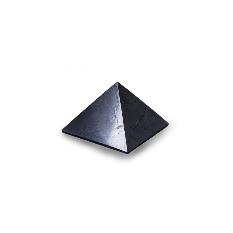 Šungitová pyramída, 4x4 cm - Venemaa