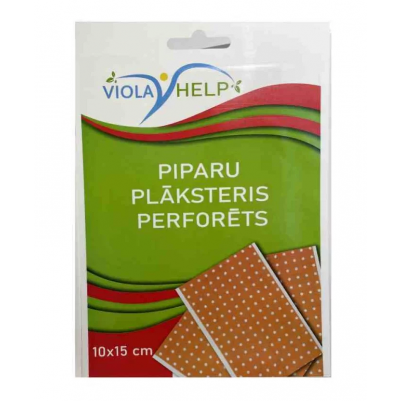 Kapsaicínová hrejivá náplasť s výťažkom z papriky, 10x15cm - ViolaHelp