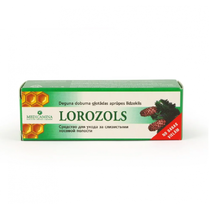 Kvapky do nosa, 15 ml - LOROZOLS