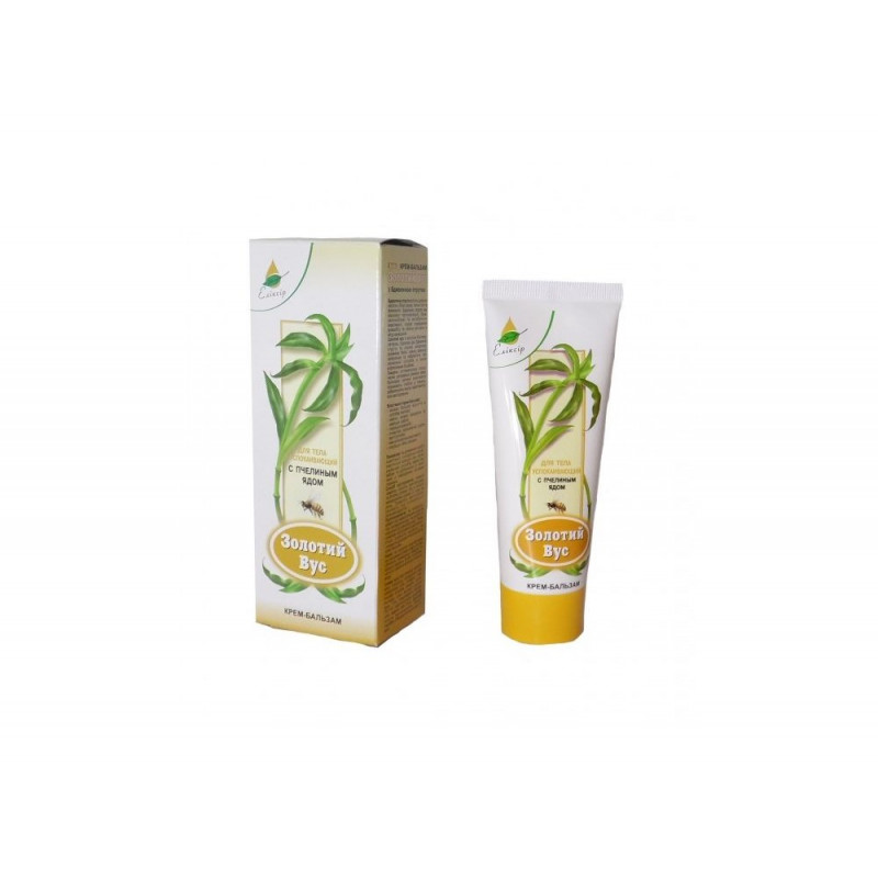 Zlaté fúzy krém s včelím jedom, 75ml - Eliksir