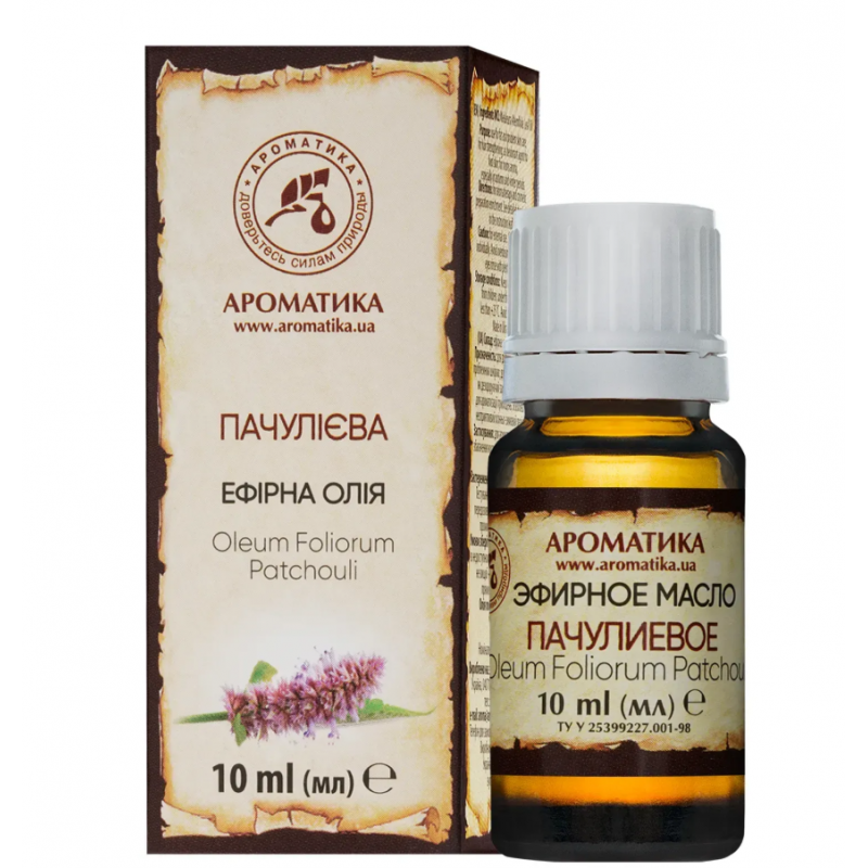 Pačuli esenciálny olej, 10ml - AROMATIKA