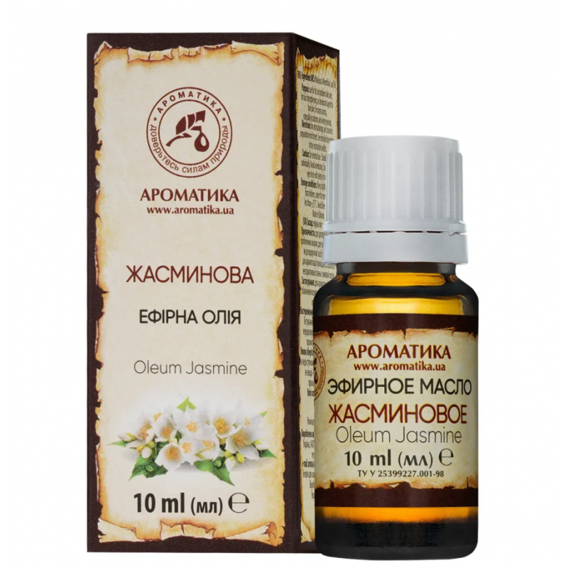 Jazmínový esenciálny olej, 10ml - AROMATIKA
