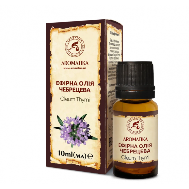 Tymián esenciálny olej, 10ml - AROMATIKA