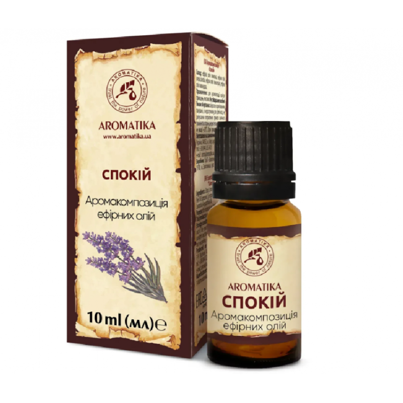 Upokojujúci  esenciálny olej , 10 ml  - Aromatika