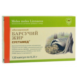 Jazvečí tuk s omega 3 a...