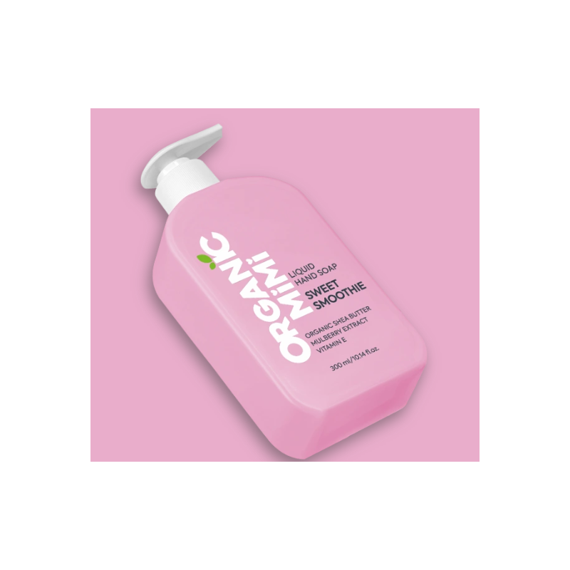 Tekuté mydlo na ruky s bambuckým maslom, extraktom z moruše, vitamínom E, 300 ml   - Organic Mimi