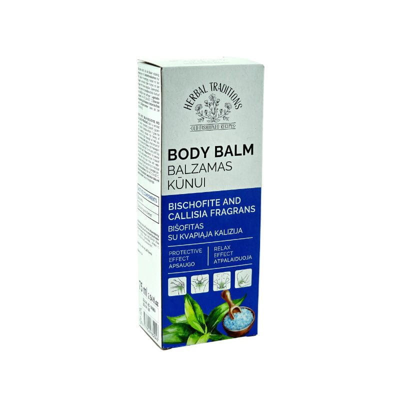 Telový balzam s bishofitom a kalisiou, 75 ml - Herbal Traditions
