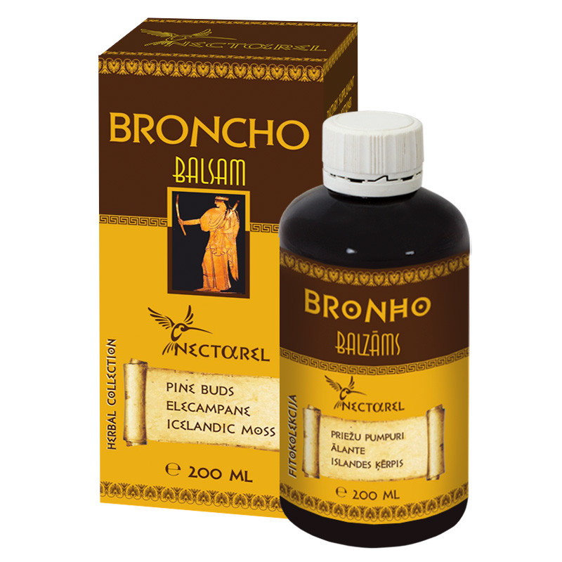Broncho sirup pre zdravie dýchacích ciest, 200 ml - Farmakom